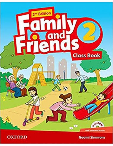 Family & Friends Second Edition 2 Class Book Pack (vadovėlis)