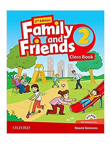 Family & Friends Second Edition 2 Class Book Pack (vadovėlis)