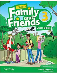 Family & Friends Second Edition 3 Class Book Pack (vadovėlis)