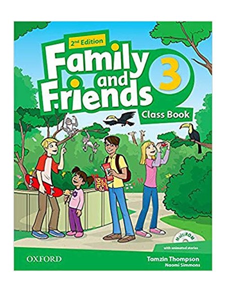 Family & Friends Second Edition 3 Class Book Pack (vadovėlis)