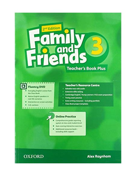 Family & Friends Second Edition 3 Teachers Book Plus Pack