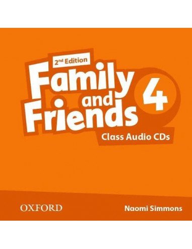 Family & Friends Second Edition 4 Class Audio CDs (3)