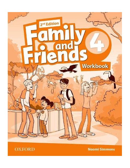 Family & Friends Second Edition 4 Workbook (pratybos)