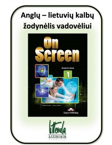 On Screen 1 Anglų - Lietuvių Kalbų žodynėlis