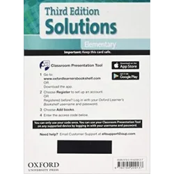 Solutions 3nd Edition Elementary Students Book Classroom Presentation Tool | Knygeta.lt