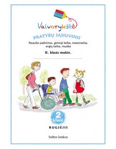 Vaivorykštė 2 klasė Rugsėjis. Pratybų sąsiuvinis