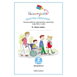 Vaivorykštė 2 klasė Rugsėjis. Pratybų sąsiuvinis