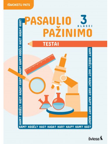 Pasaulio pažinimo testai 3 klasei