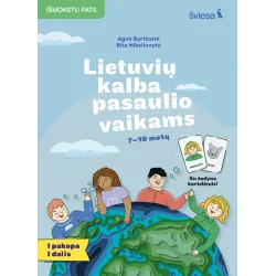Lietuvių kalba 7–10 metu pasaulio vaikams, 1 pakopa, 1 dalis