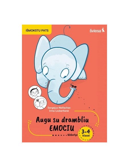 Augu su drambliu Emociu. Užduotys 3-4 klasei