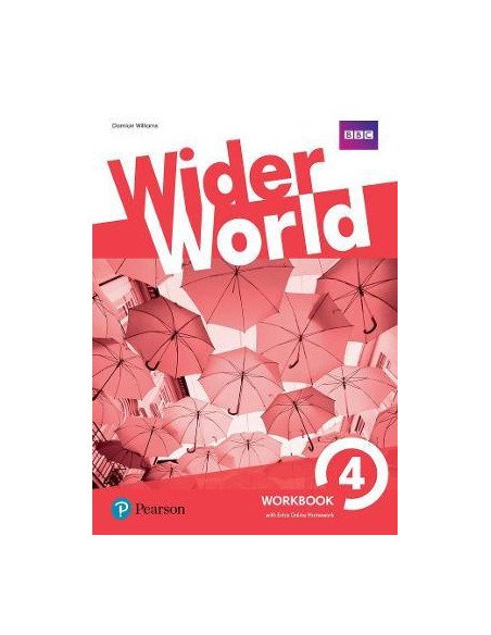 Wider World 4 Workbook &Extra Online Homework (pratybos)