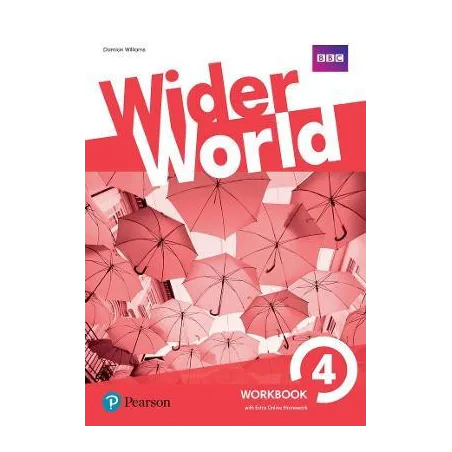 Wider World 4 Workbook &Extra Online Homework (pratybos)
