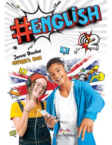 English 2 Students book with digibook App ( vadovėlis)