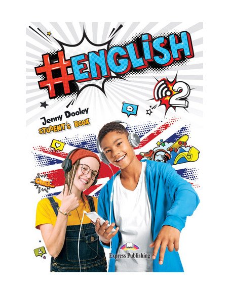 English 2 Students book with digibook App ( vadovėlis)