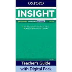 Insight Upper-Intermediate Teacher's Guide with Digital Pack 2 nd. edition (knyga mokytojui)