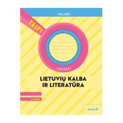 Lietuvių kalba. Užrašai 1 klasė, 2 dalis (atnaujinta 2022). Serija TAIP!