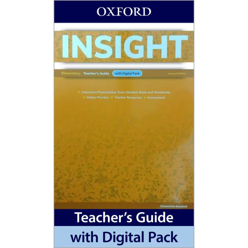 Insight Elementary Teachers book 2 nd. edition (Knyga mokytojui)