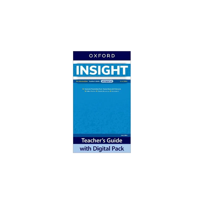 Insight Pre-Intermediate Teachers book 2 nd. edition (Knyga mokytojui)