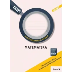 Matematika. Pasitikrinamieji darbai 1 klasei (pagal 2022 m. BUP). Serija TAIP!
