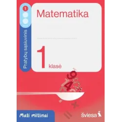 Matematika. Pratybų sąsiuvinis 1 klasei, 1 dalis. Serija Maži milžinai