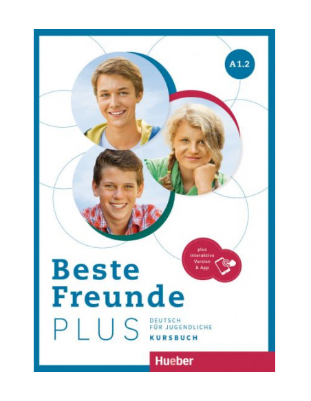Beste Freunde Plus A1.2 Kursbuch+ Int. Version & App (vadovėlis)