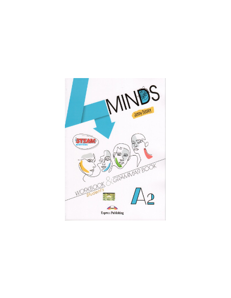 4MINDS A2 Workbook & Grammar + DigiBooks App (pratybos)
