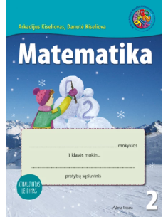 Matematika. Pratybų sąsiuvinis 1 klasei, 2 dalis (atnaujintas leidimas)