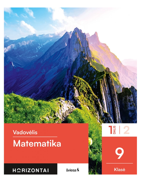 Matematika. Vadovėlis 9 klasei, 1 dalis, serija Horizontai