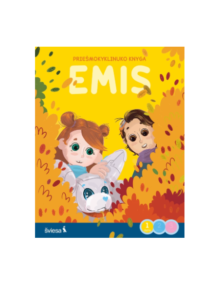 Emis. Rudens nuotykiai. Priešmokyklinuko knyga, 1 dalis