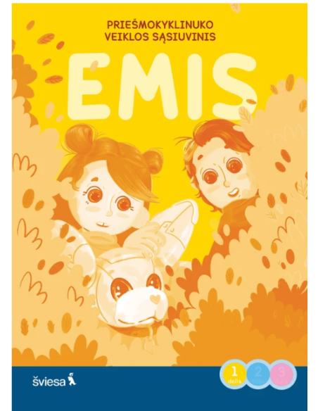 Emis. Rudens nuotykiai. veiklos sąsiuvinis, 1 dalis