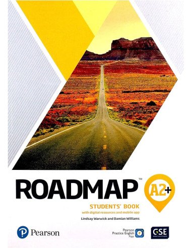 Roadmap A2+ Students book (vadovėlis) + Digital Resources & Mobile App