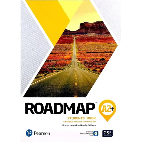 Roadmap A2+ Students book (vadovėlis) + Digital Resources & Mobile App
