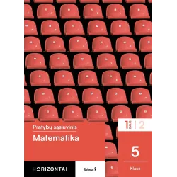 Matematika. Pratybų sąsiuvinis 5 klasei, 1 dalis, serija Horizontai