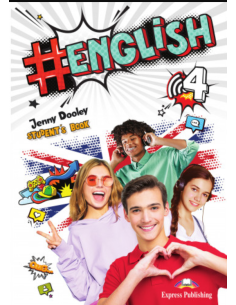 English 4 Students book with digibook App ( vadovėlis)