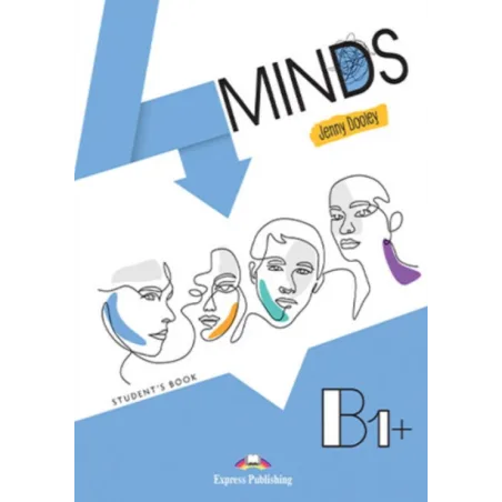 4MINDS B1+ Students book – vadovėlis, anglų kalba | Knygeta.lt