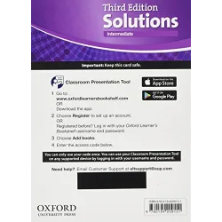 Solutions 3nd Edition Intermadiate Students Book Classroom Presentation Tool | Knygeta.lt