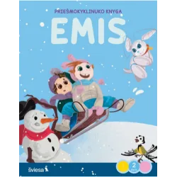 Emis. Žiemos džiaugsmai. Priešmokyklinuko knyga, 2 dalis