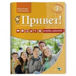 Privet! 3 pratybų sąsiuvinis