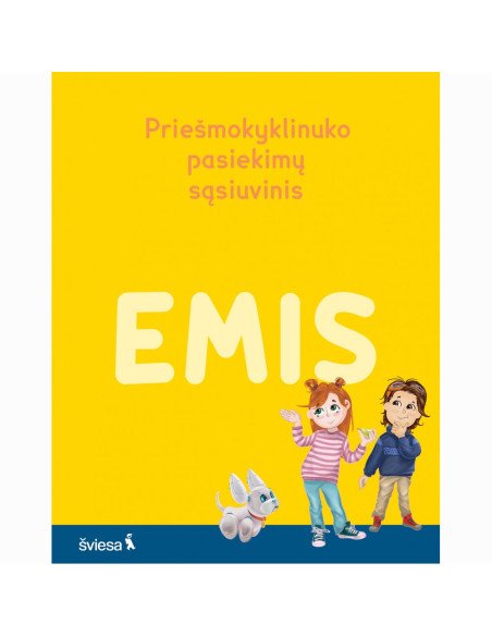 Emis. Priešmokyklinuko pasiekimų sąsiuvinis