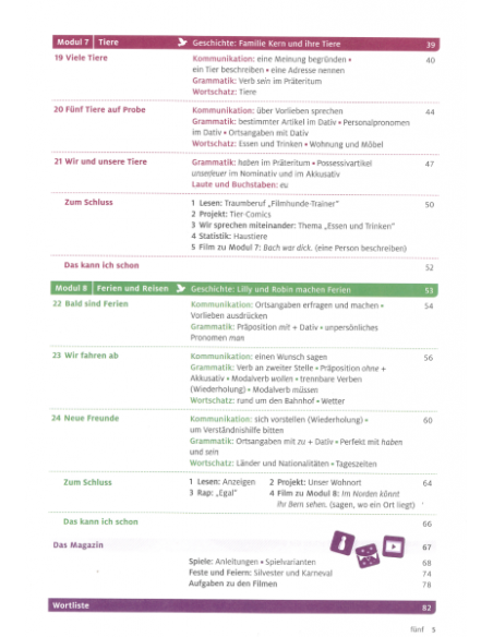 Dabei! A1.2 Deutsch für Jugendliche Kursbuch (vadovėlis)