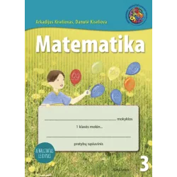 Matematika. 3-iasis pratybų sąsiuvinis I klasei. Atnaujintas leidimas