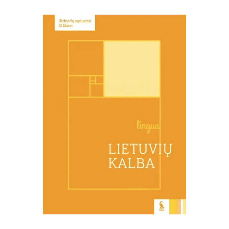 LIETUVIŲ KALBA. Užduočių sąsiuvinis 10 klasei (LINGUA)
