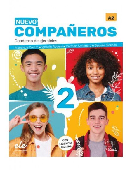 Nuevo Companeros 2 A2 Ejercicios + Licencia Digital (pratybos)