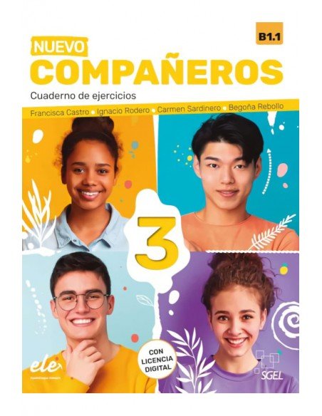 Nuevo Companeros 3 B1.1 Ejercicios + Licencia Digital (pratybos)