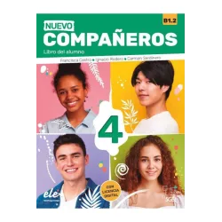Nuevo Companeros 4 B1.2 Alumno + Licencia Digital (vadovėlis)