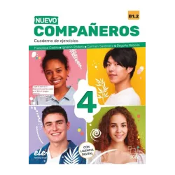 Nuevo Companeros 4 B1.2 Ejercicios + Licencia Digital (pratybos)