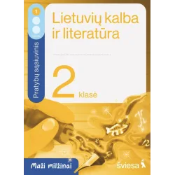 Lietuvių kalba ir literatūra. Pratybų sąsiuvinis 2 klasei, 1 dalis. Serija Maži milžinai