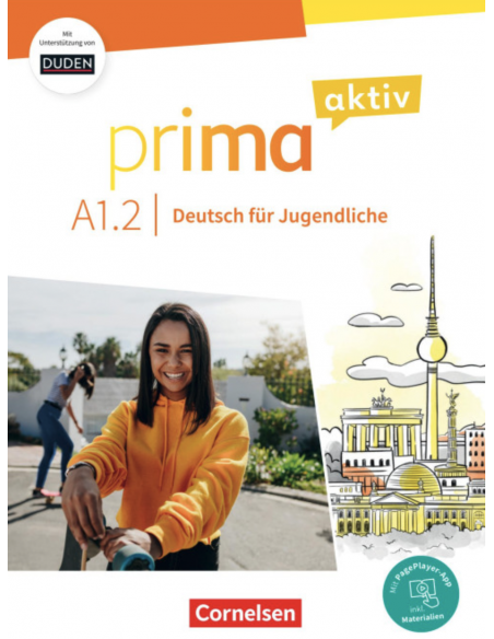 Prima Aktiv A1.2 Kursbuch (vadovėlis)