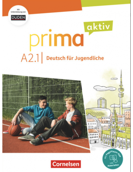 Prima Aktiv A2.1 Kursbuch (vadovėlis)