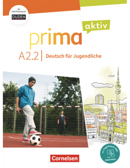 Prima Aktiv A2.2 Kursbuch (vadovėlis)